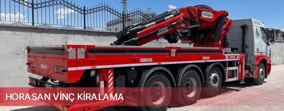 Horasan İlçemi Vinç Kiralama